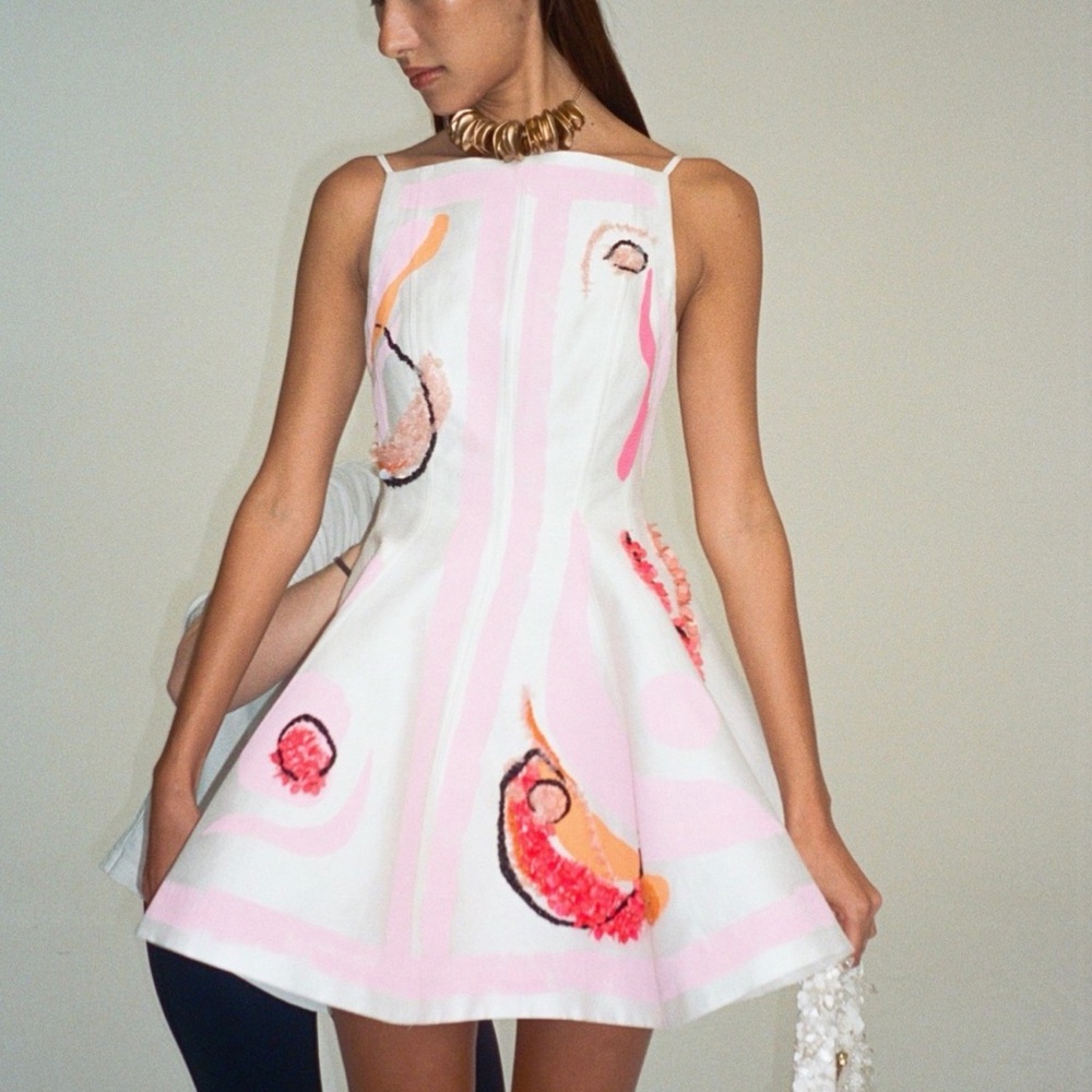 NWT acler pennick mini dress in size 4